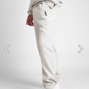 Comfrt Stylish Light Gray Joggers Unisex